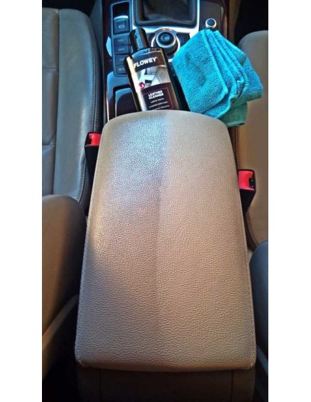 Flowey 6.3 LEATHER CLEANER 250ml - Foto real 22 marzo 2018 Audi A6 - NOTODOESDETAIL
