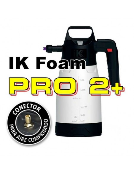 IK FOAM PRO 2+ - Pulverizador espumante con carga por compresor - NOTODOESDETAIL