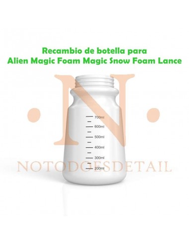 Alien Magic SNOW FOAM LANCE SPARE BOTTLE - Vaso de repuesto para la lanza de espuma Alien Magic FOAM MAGIC - NOTODOESDETAIL