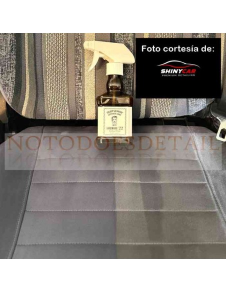 Gentleman LOZIONE 22 350ml - Comparativa limpio-sucio - NOTODOESDETAIL (foto cortesía de SHINY CAR PREMIUM DETAILING)