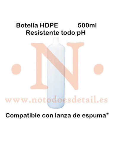 Botella 500ml HDPE - Resistente...