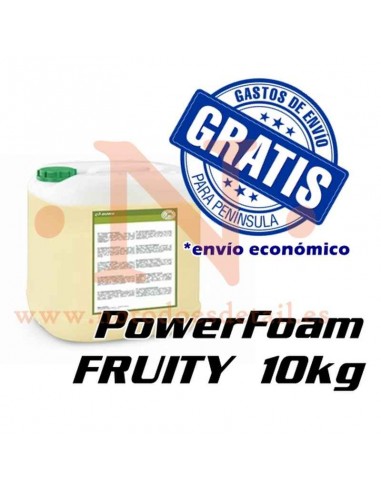 WashTec-Auwa POWERFOAM FRUITY 10kg - Espuma activa con olor a frambuesas - NOTODOESDETAIL