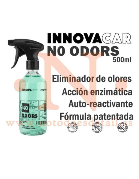 Innovacar N0 ODORS 500ml - Eliminador enzimático de malos olores - NOTODOESDETAIL